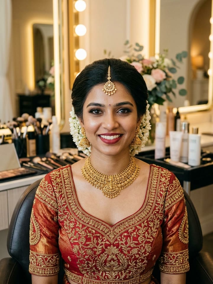 ലിവ്ആർട്ട് അക്കാദമി ബ്രൈഡൽ കൗച്ചർ ആർട്ടിസ്ട്രിയും ടെമ്പിൾ സാരി ഡ്രേപ്പിംഗും